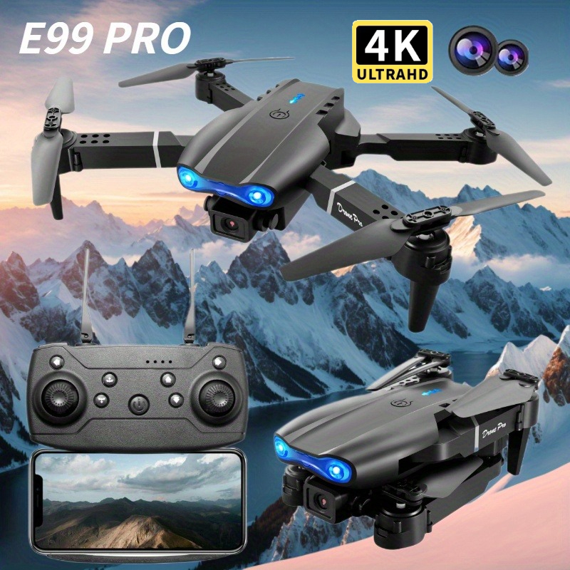 Drone Rc E99 Pro - New E99 Pro HD 4K Drone