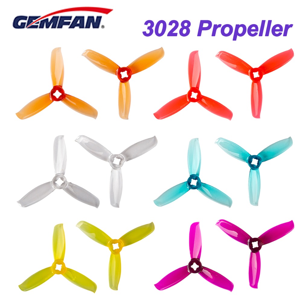 Drone Tech Rc - 10pairs / 20pcs Gemfan Windancer 3028