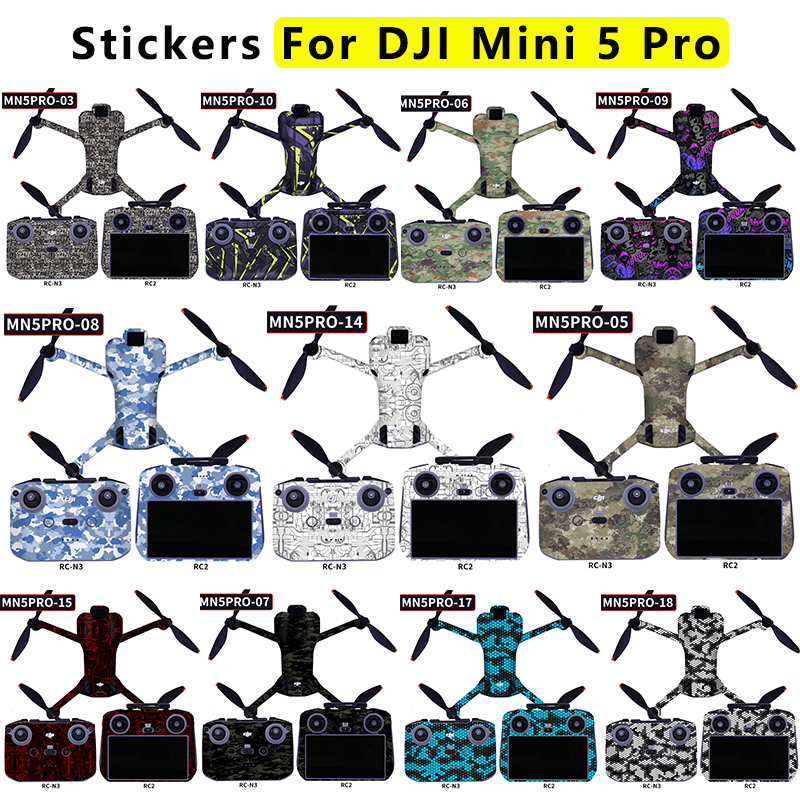 Drone Rc N3 - For DJI Mini 5Pro Drone Stickers