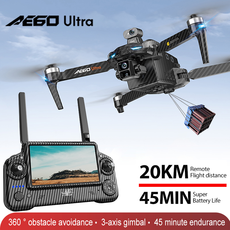 Drone Rc Fpv Pro - AE60 GPS Drone Professional 8K Camera