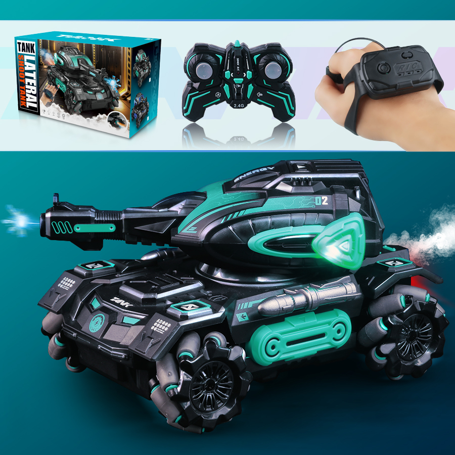 Drone Rc Plegable - RC spray car 2.4G four-wheel stunt