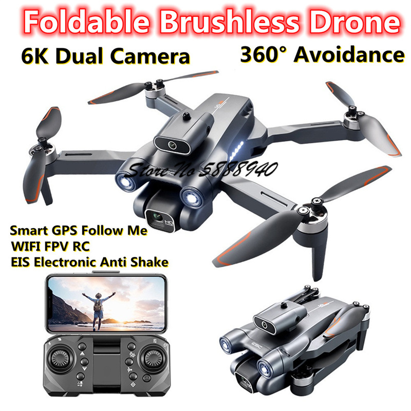 6K Optical Flow Brushless Fold - Drone Rc S1S のレビューと価格