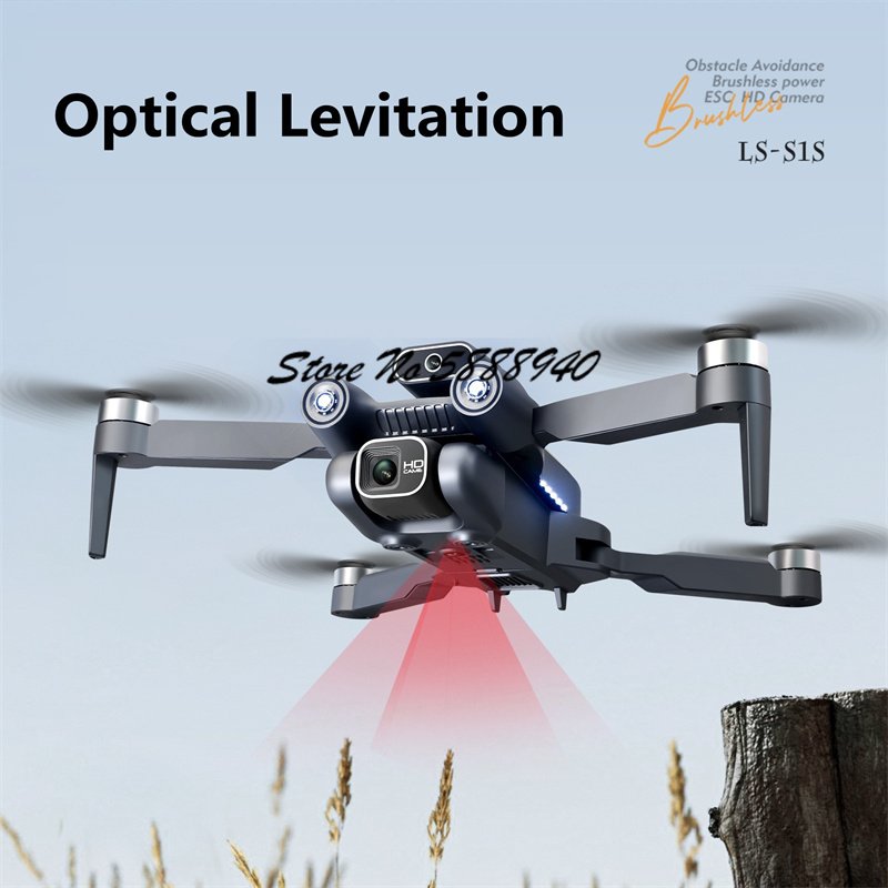 6K Optical Flow Brushless Fold - Drone Rc S1S のレビューと価格