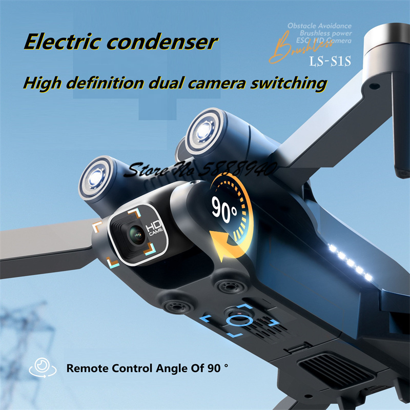 6K Optical Flow Brushless Fold - Drone Rc S1S のレビューと価格
