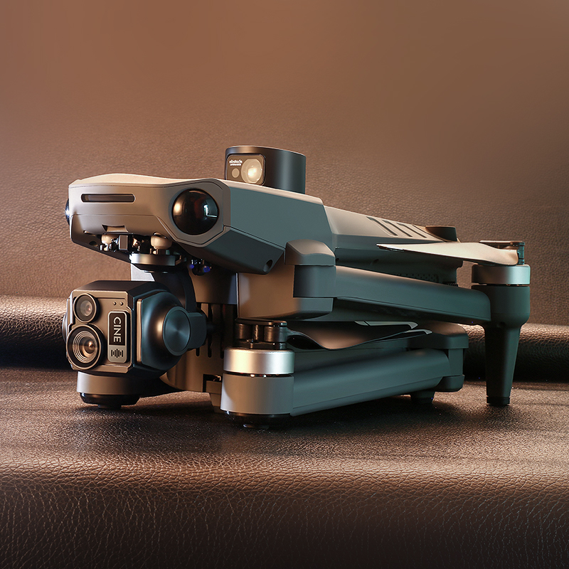 8K 3 Axis Gimbal Brushless 7.2 - Drone Rc Plegable のレビューと価格