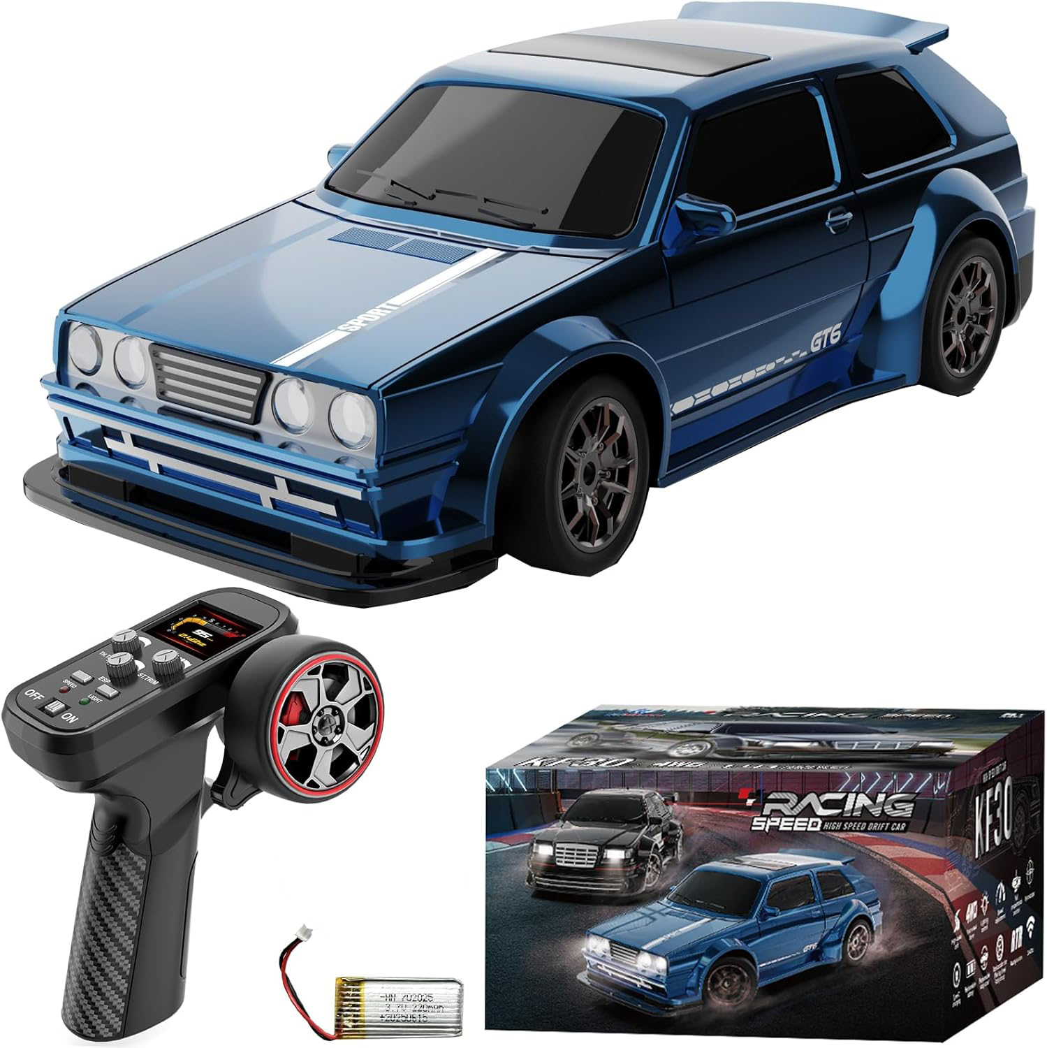 KF30 1:43 4WD RC Car With Gyro - Drone Shahed Rc のレビューと価格