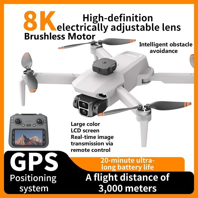 8K ESC Camera Obstacle Avoidan - Drone Rc Plegable のレビューと価格