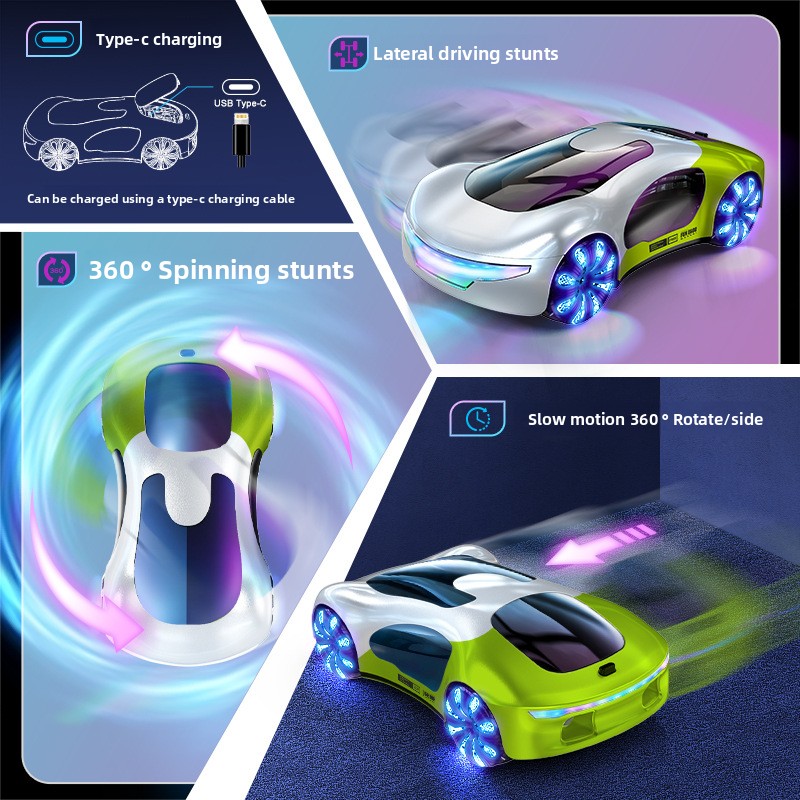 Magic Spray Music RC Stunt Car - Drone Shahed Rc のレビューと価格