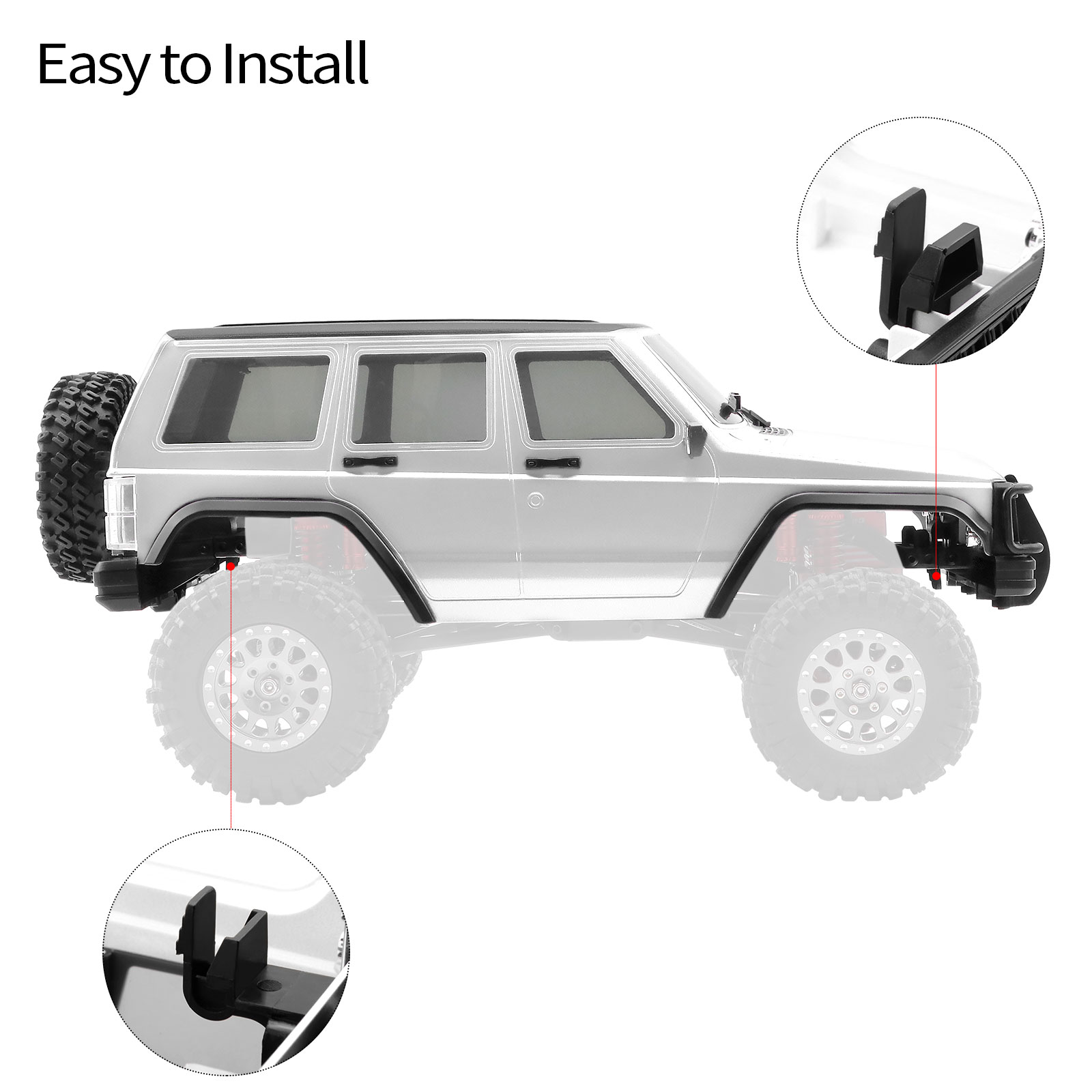 DashRC 6.10'' Wheelbase RC Bod - Rc Car Body Shell のレビューと価格