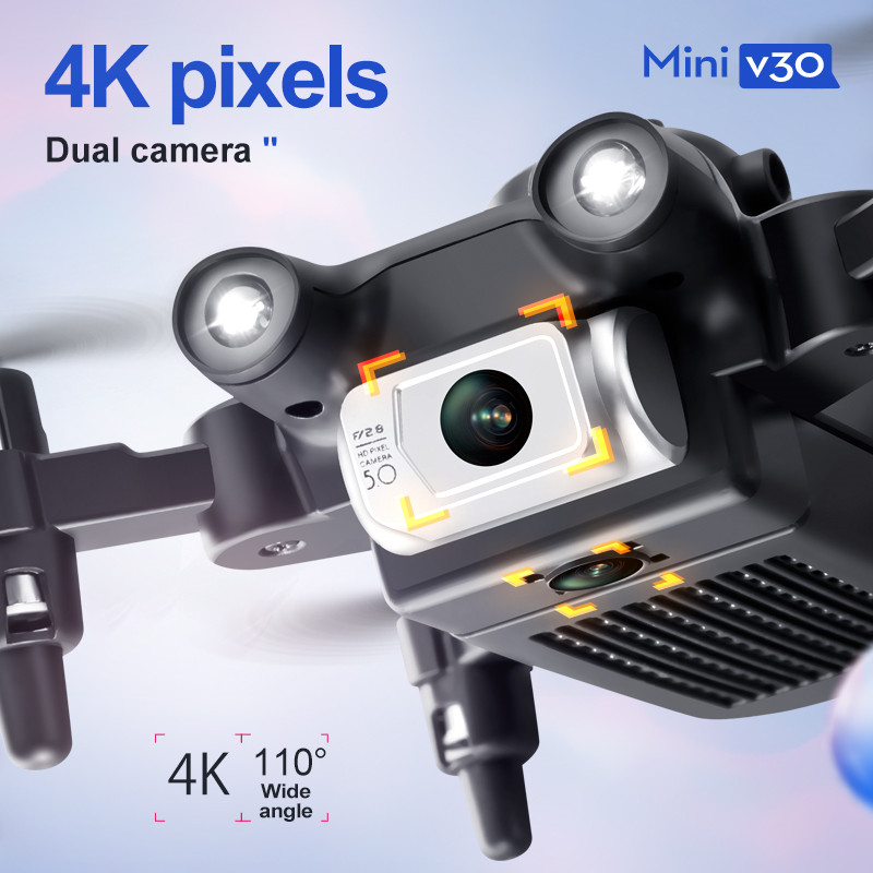 Mini V30 WiFi FPV Drone With 4 - Drone Rc Team City のレビューと価格