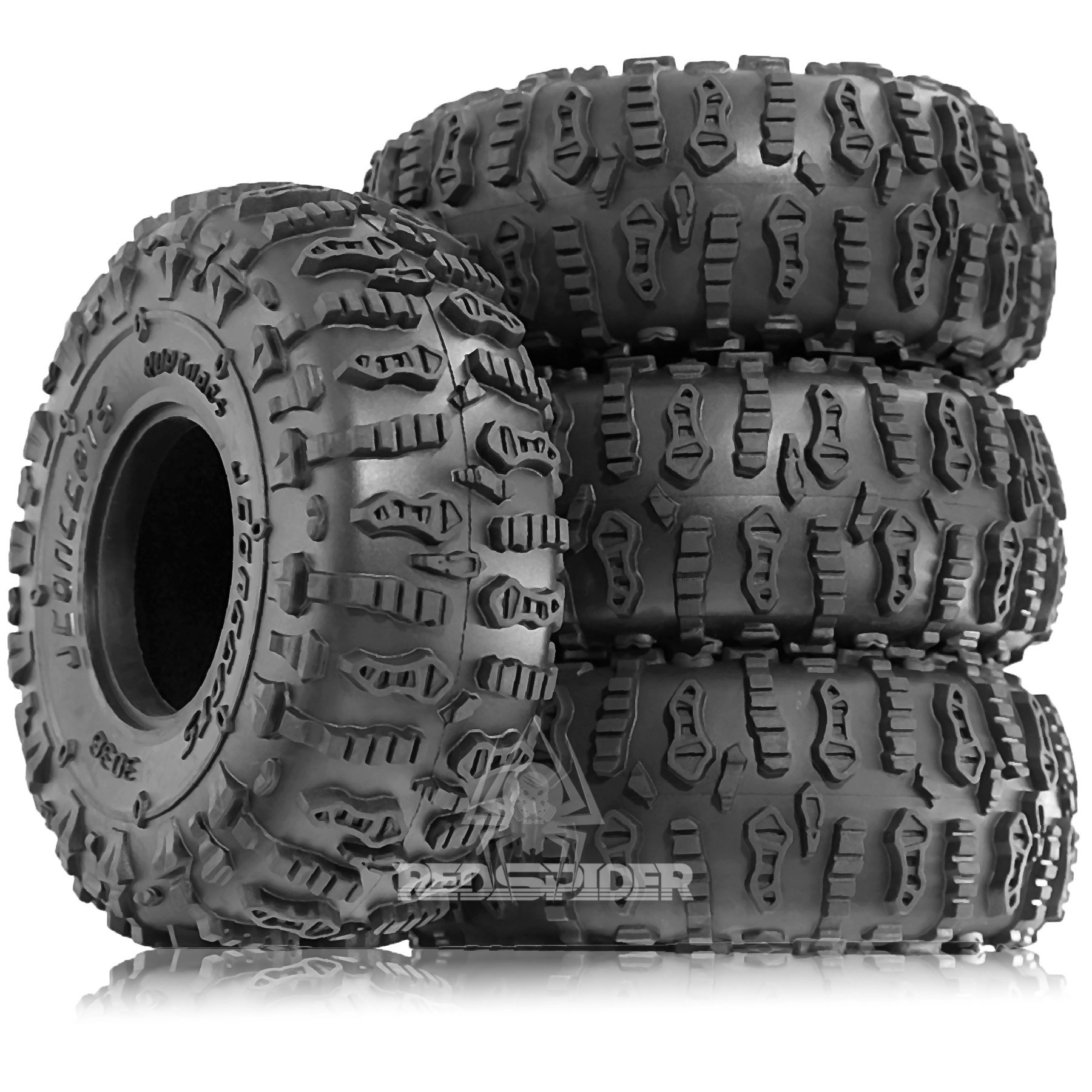 RC Crawler  Tires 4PCS OD 125m - Rc Rock Crawler のレビューと価格