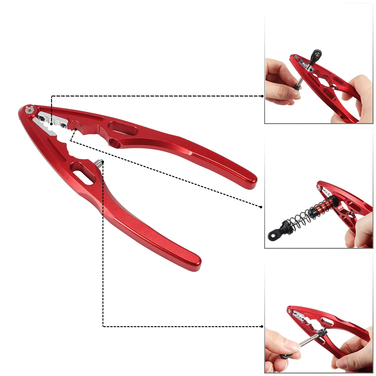 1Pcs Aluminum Pliers Ball Join - Rc Car Body Shell のレビューと価格