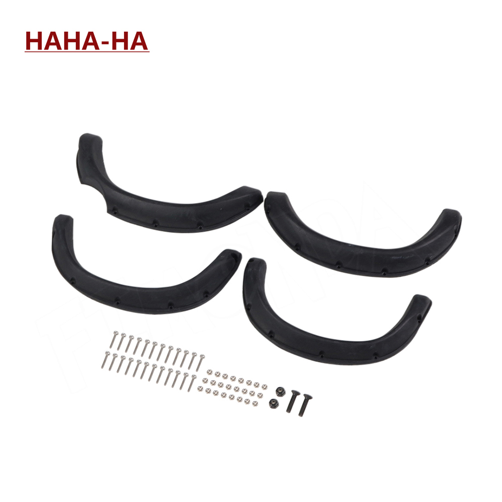 Black Mud Fenders Flares for 1 - Rc Car Body Shell のレビューと価格