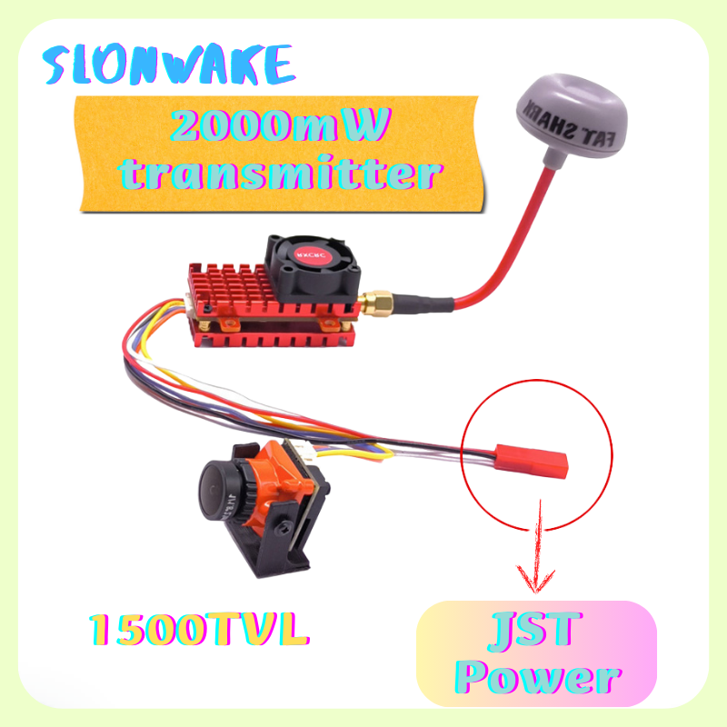 Range 5.8G 2W FPV Wireless Tra - Drone Rc Transmitter And Receiver のレビューと価格