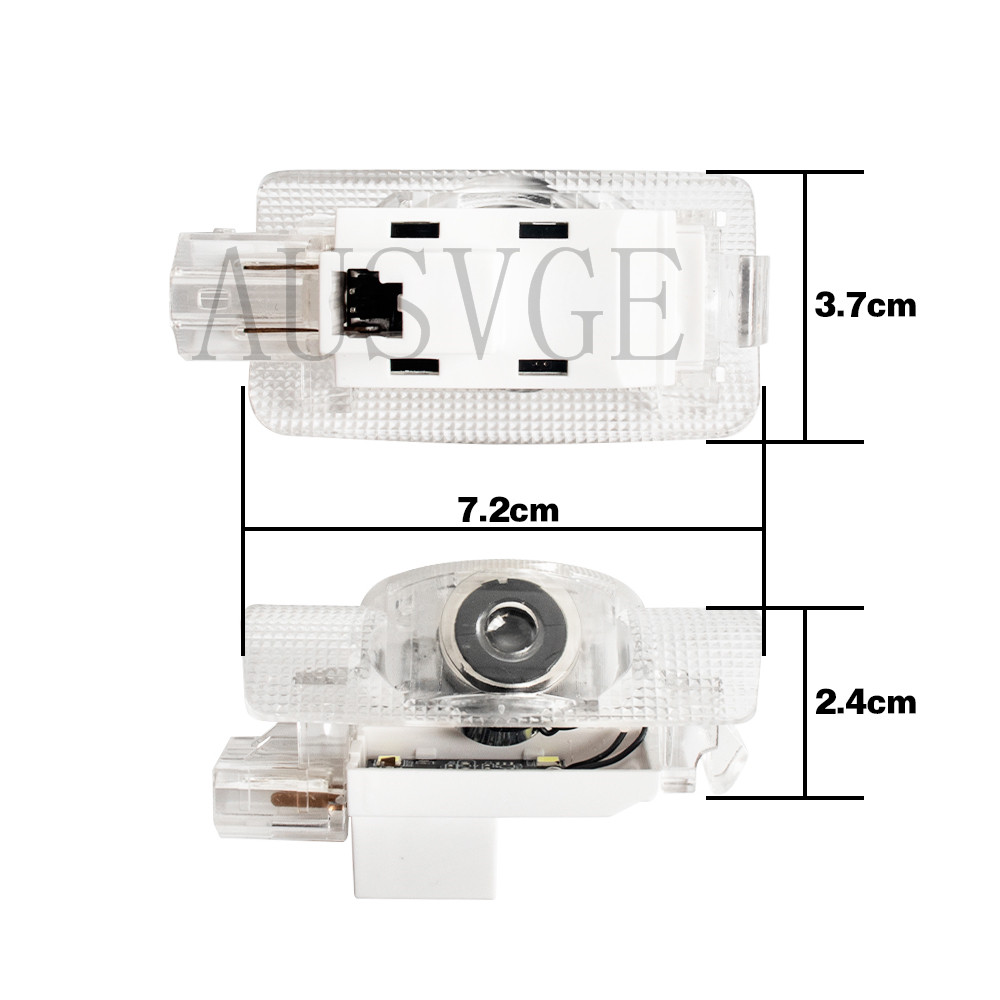 LED Car Door Welcome Warning L - Drone Shahed Rc のレビューと価格