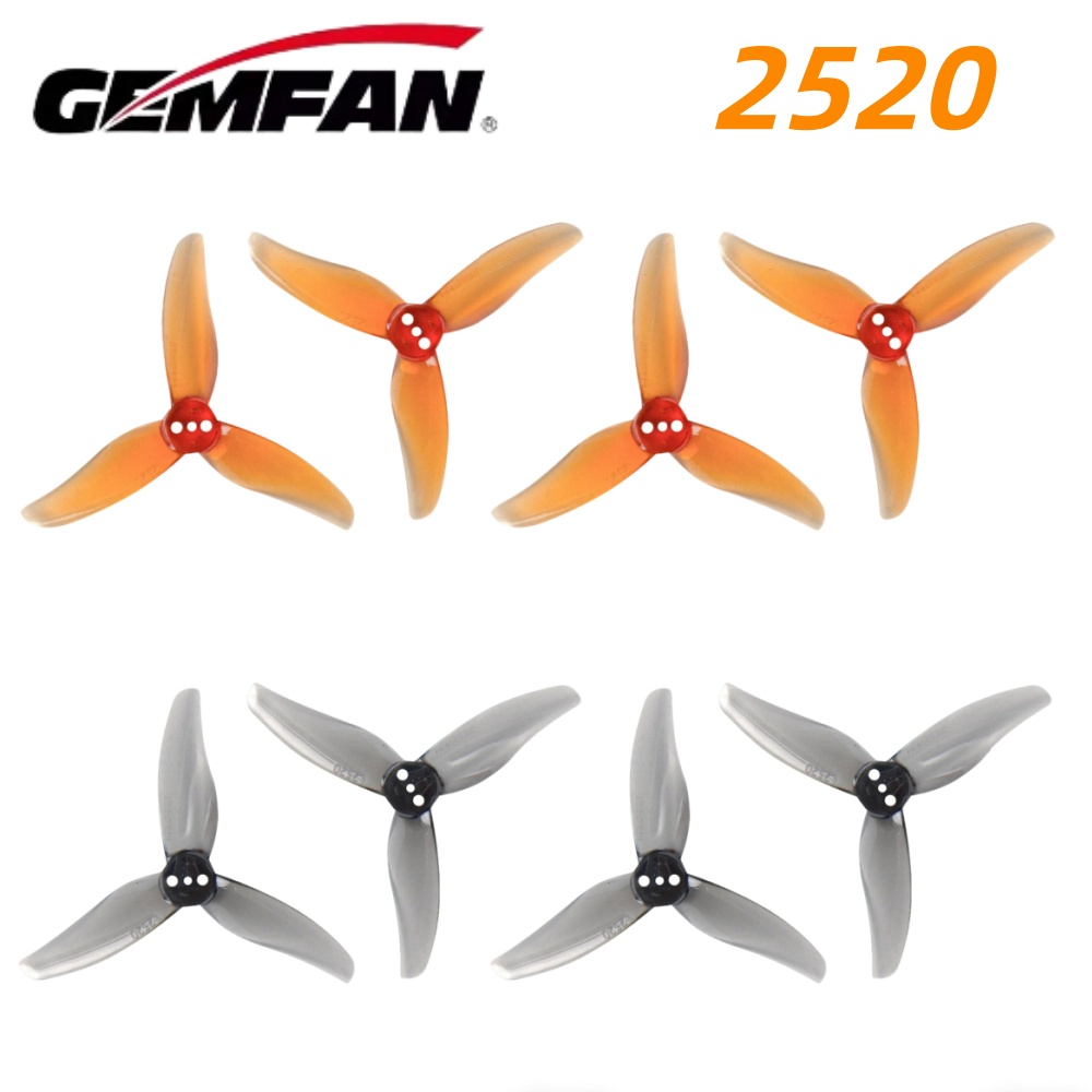 4Pairs Gemfan Hurricane 2520 2 - Drone Tech Rc のレビューと価格
