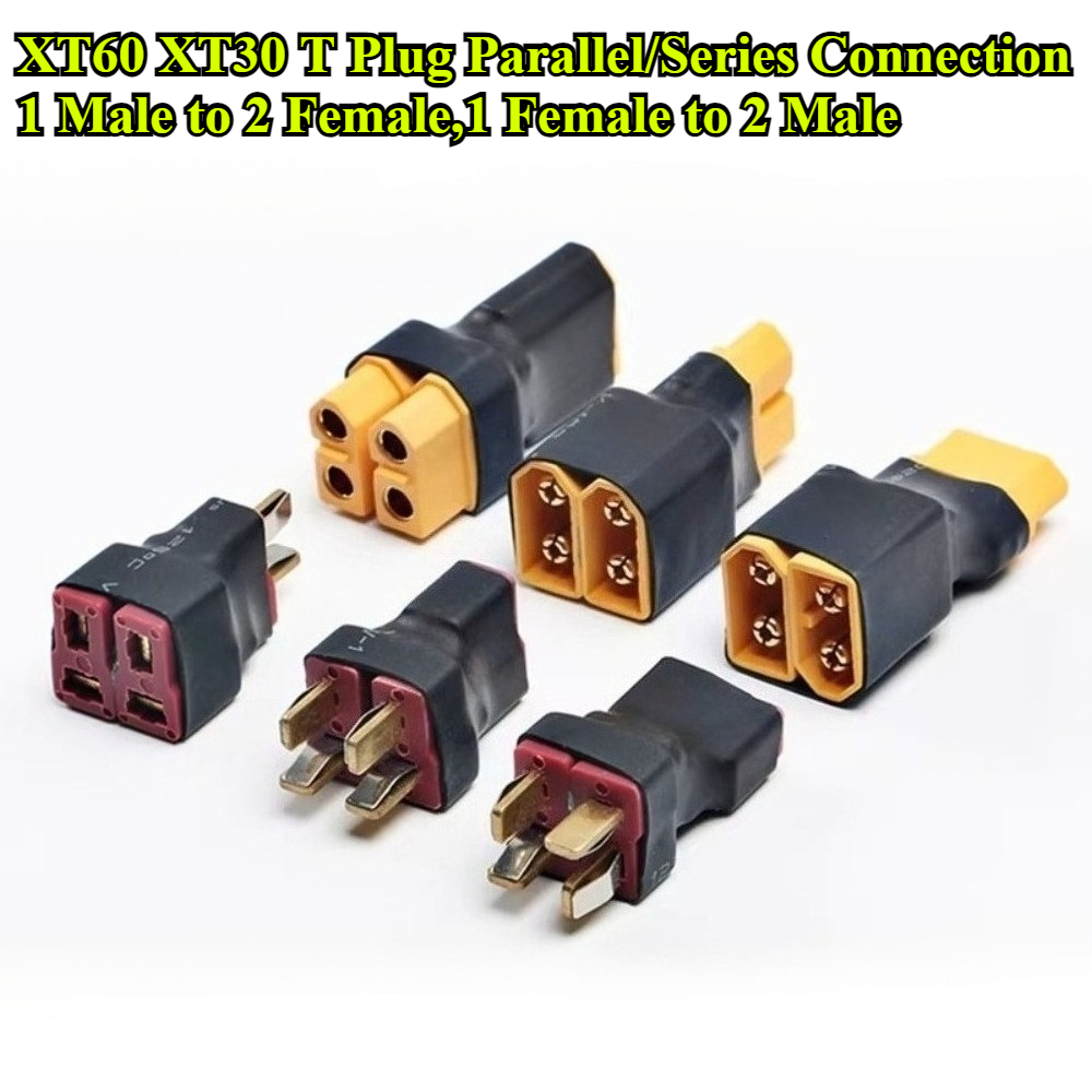 2Pcs XT60 XT30 T Plug Parallel - Drone Rc Not Connected のレビューと価格