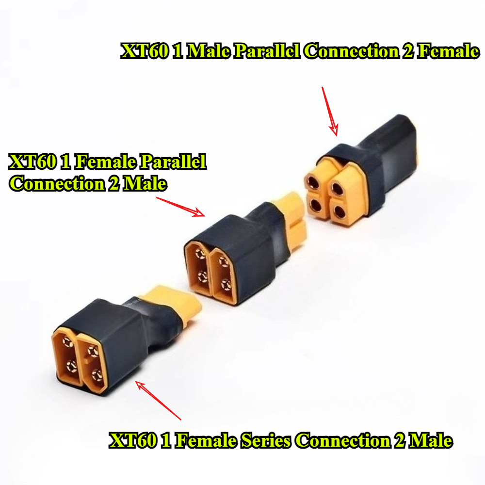 2Pcs XT60 XT30 T Plug Parallel - Drone Rc Not Connected のレビューと価格