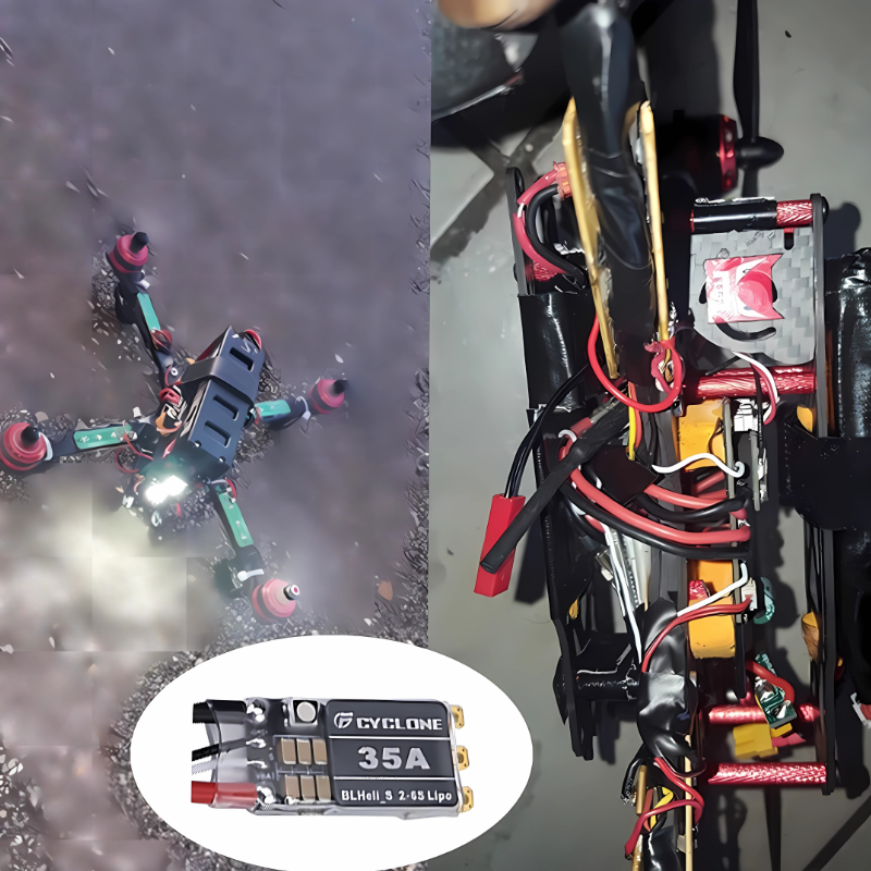 Cyclone 35A BLHeli_S ESC - Hig - Drone Rc Quadcopter Controller のレビューと価格