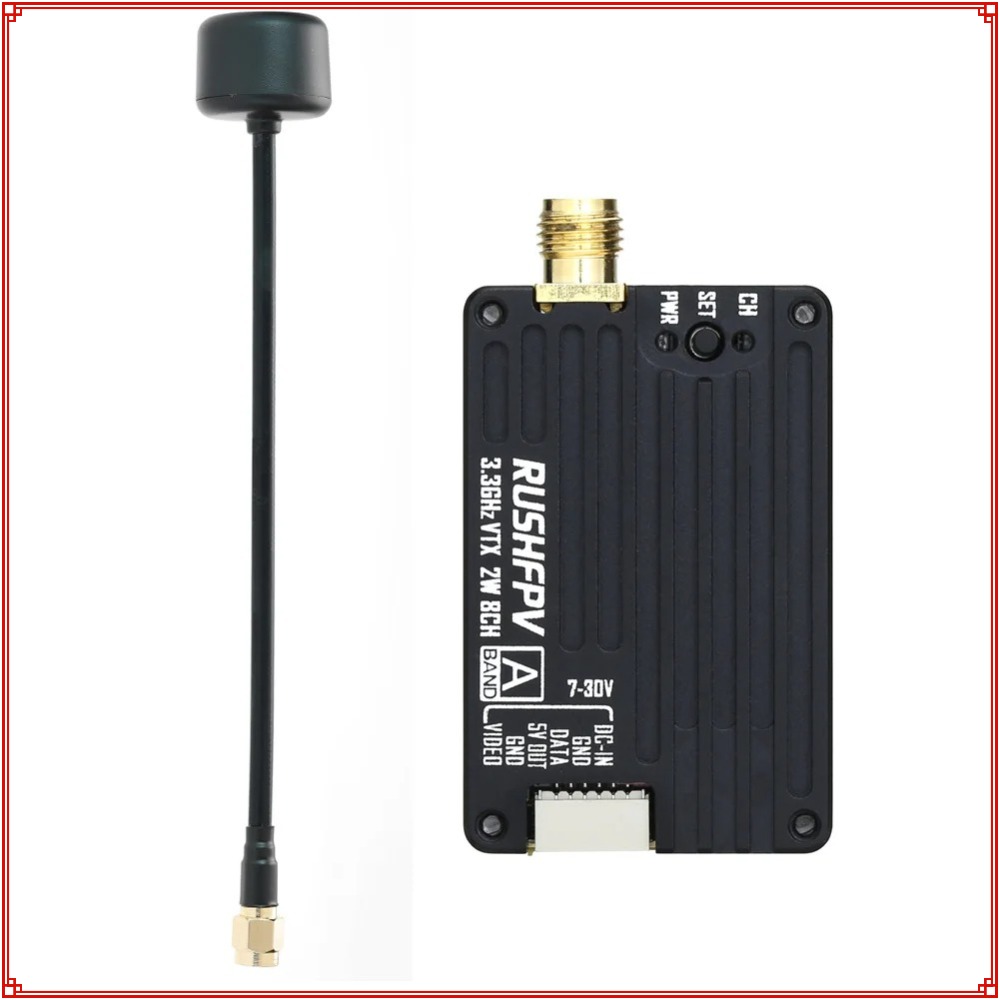 2026 New RUSHFPV 3.3G 2W VTX T - Drone Rc Transmitter And Receiver のレビューと価格