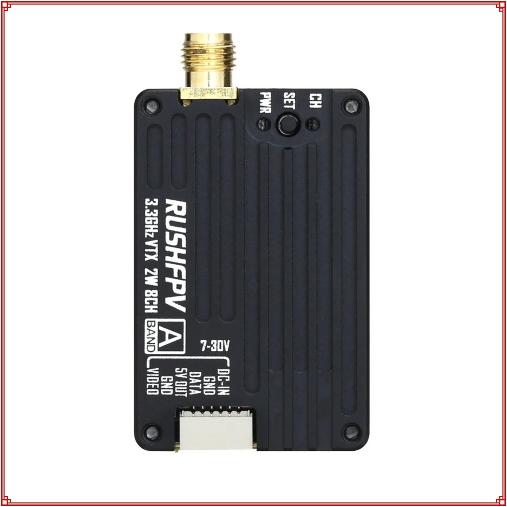 2026 New RUSHFPV 3.3G 2W VTX T - Drone Rc Transmitter And Receiver のレビューと価格