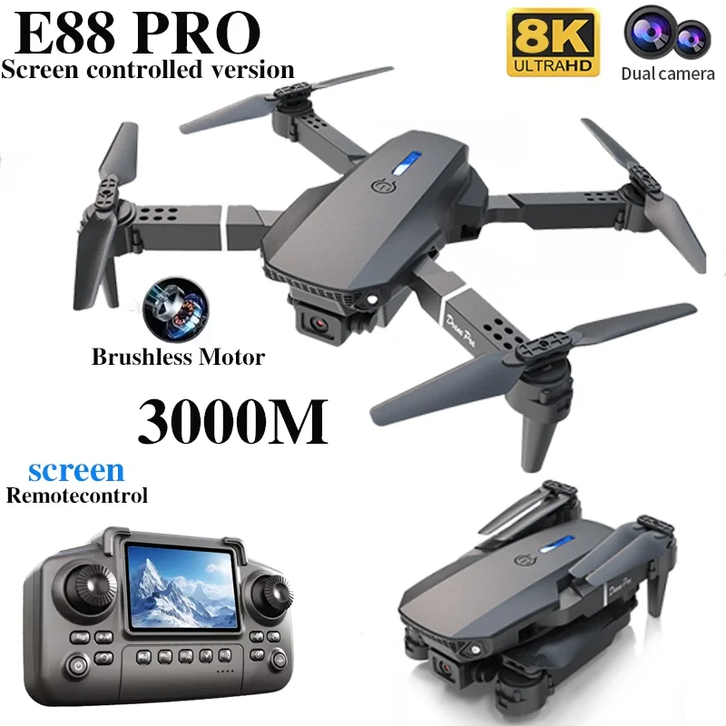 Professional E88 PRO Drone wit - Drone Shahed Rc のレビューと価格