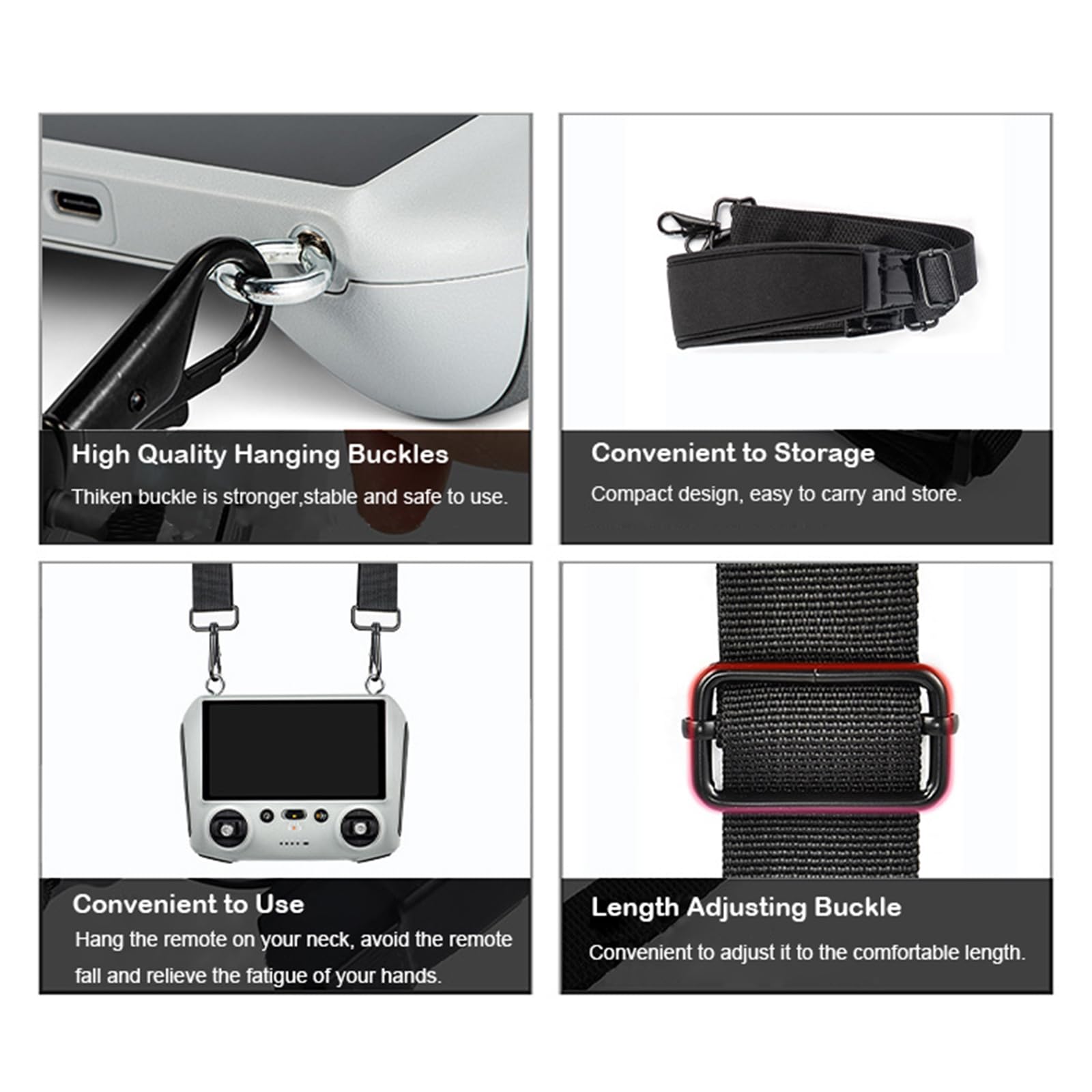 Lanyard Neck Strap for DJI RC/ - Drone Dji Rc 3 のレビューと価格