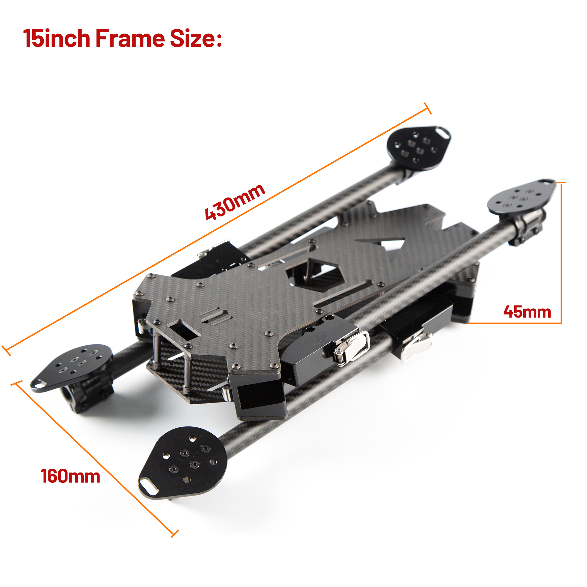 15inch /17inch FPV Carbon Fibe - Drone Tech Rc のレビューと価格