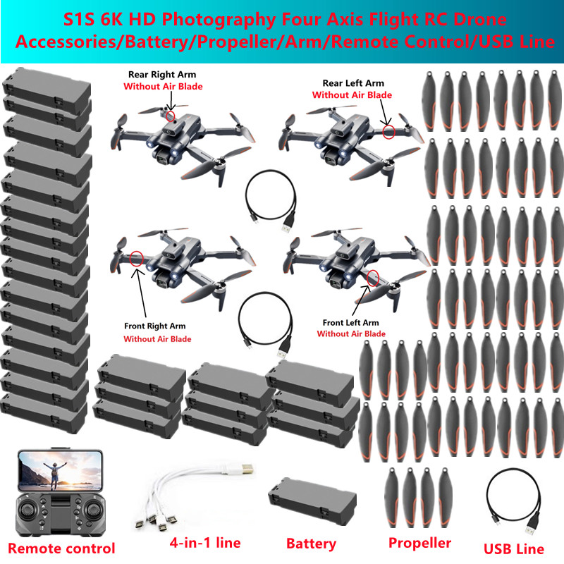 S1S 6K HD Photography Four Axi - Drone Rc S1S のレビューと価格