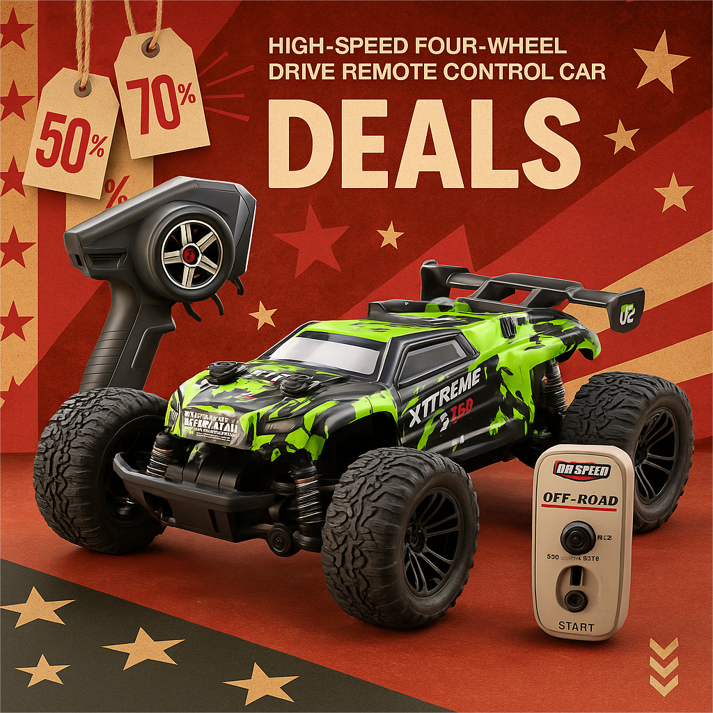 Hot RC High-Speed Off-Road Car - Drone Rc Plegable のレビューと価格