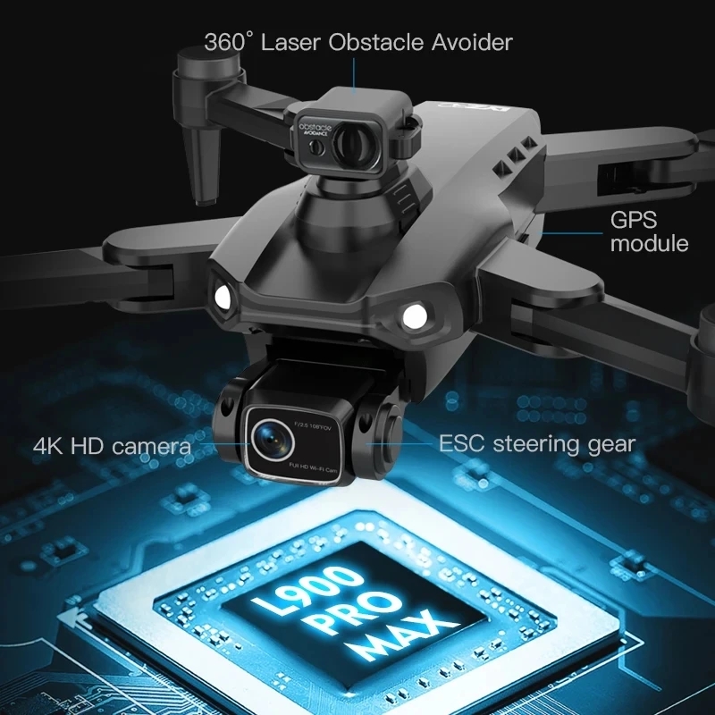 L900 Pro MAX GPS Drone 4K Prof - Drone Rc Team City のレビューと価格