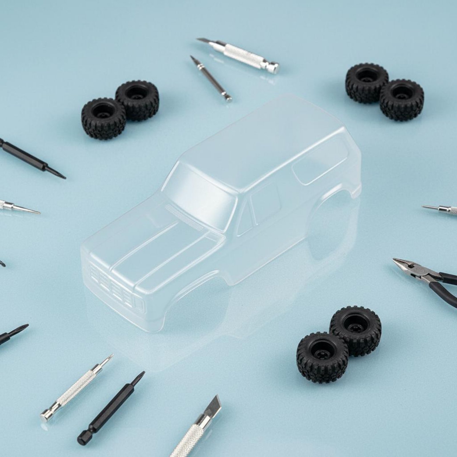 Clear RC Body Shell Paintable  - Rc Car Body Shell のレビューと価格