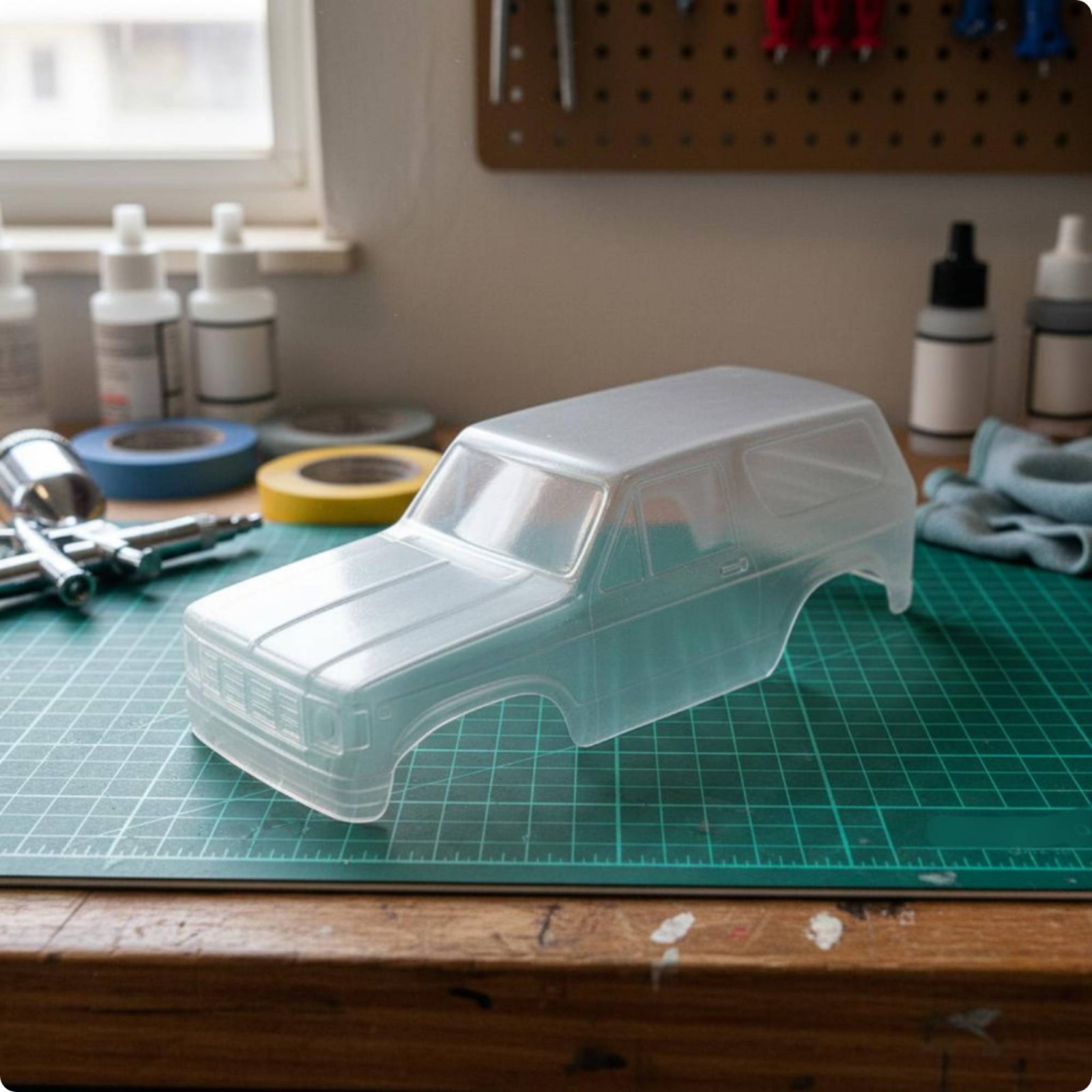 Clear RC Body Shell Paintable  - Rc Car Body Shell のレビューと価格