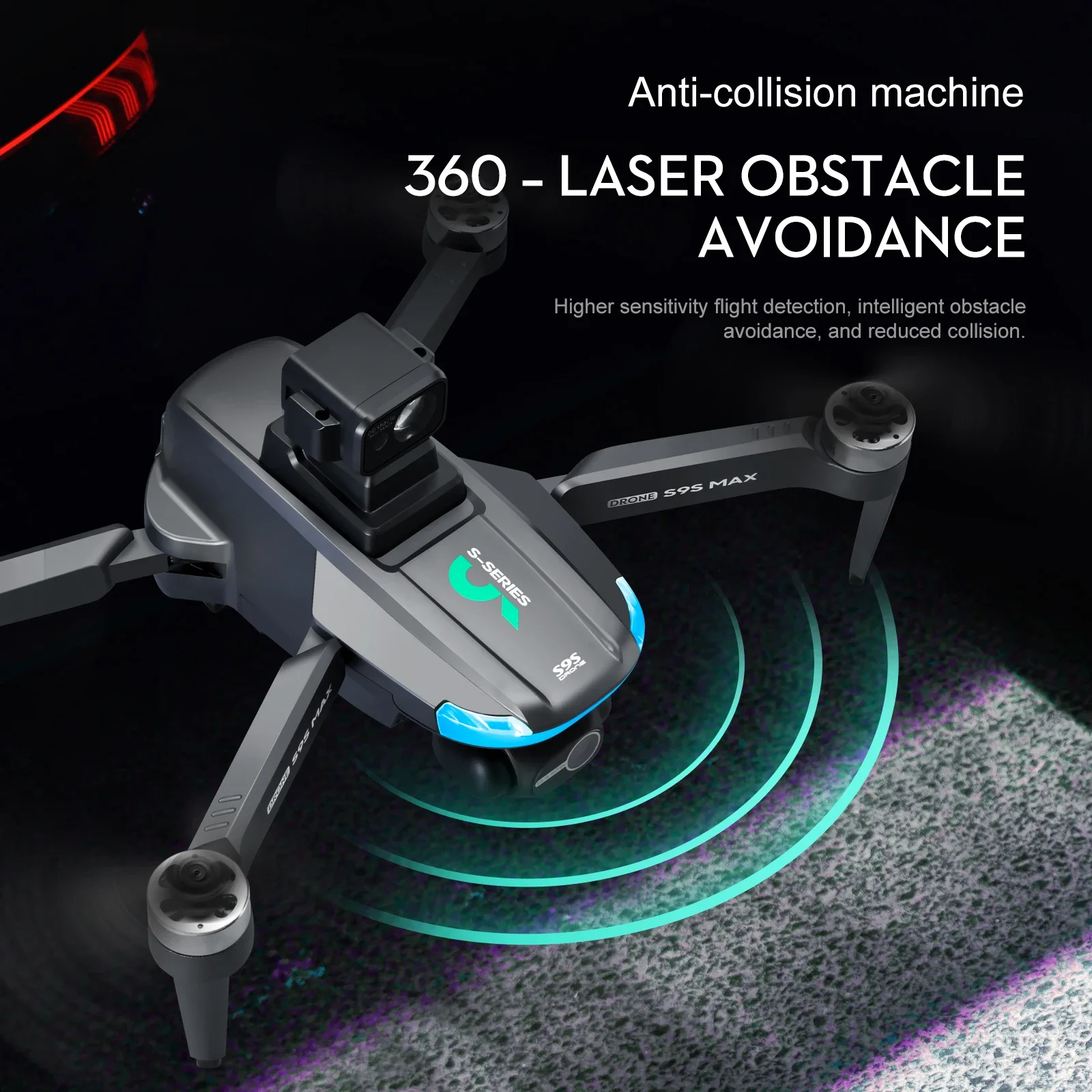 NEW S9S MAX MINI Drone 4K 2-Ax - Drone Rc Plegable のレビューと価格