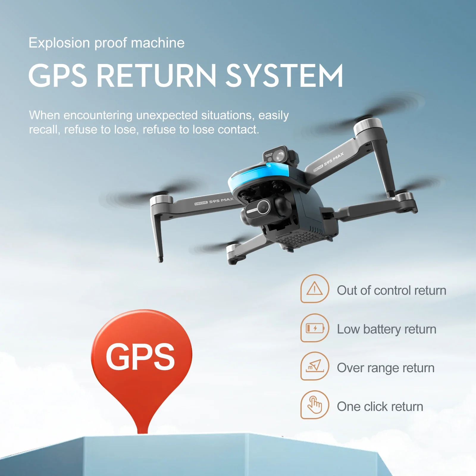 NEW S9S MAX MINI Drone 4K 2-Ax - Drone Rc Plegable のレビューと価格