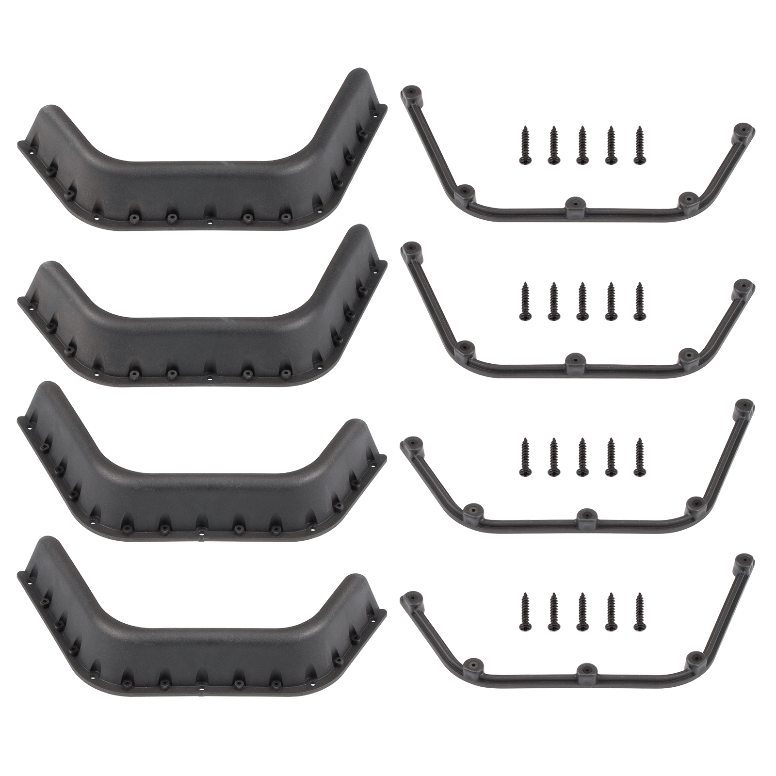 Plastic Wide Fender Flares Set - Rc Car Body Shell のレビューと価格