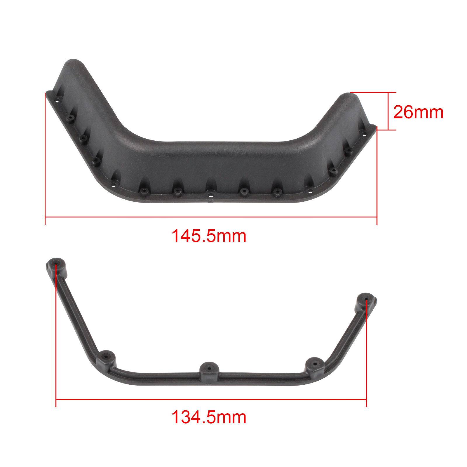 Plastic Wide Fender Flares Set - Rc Car Body Shell のレビューと価格