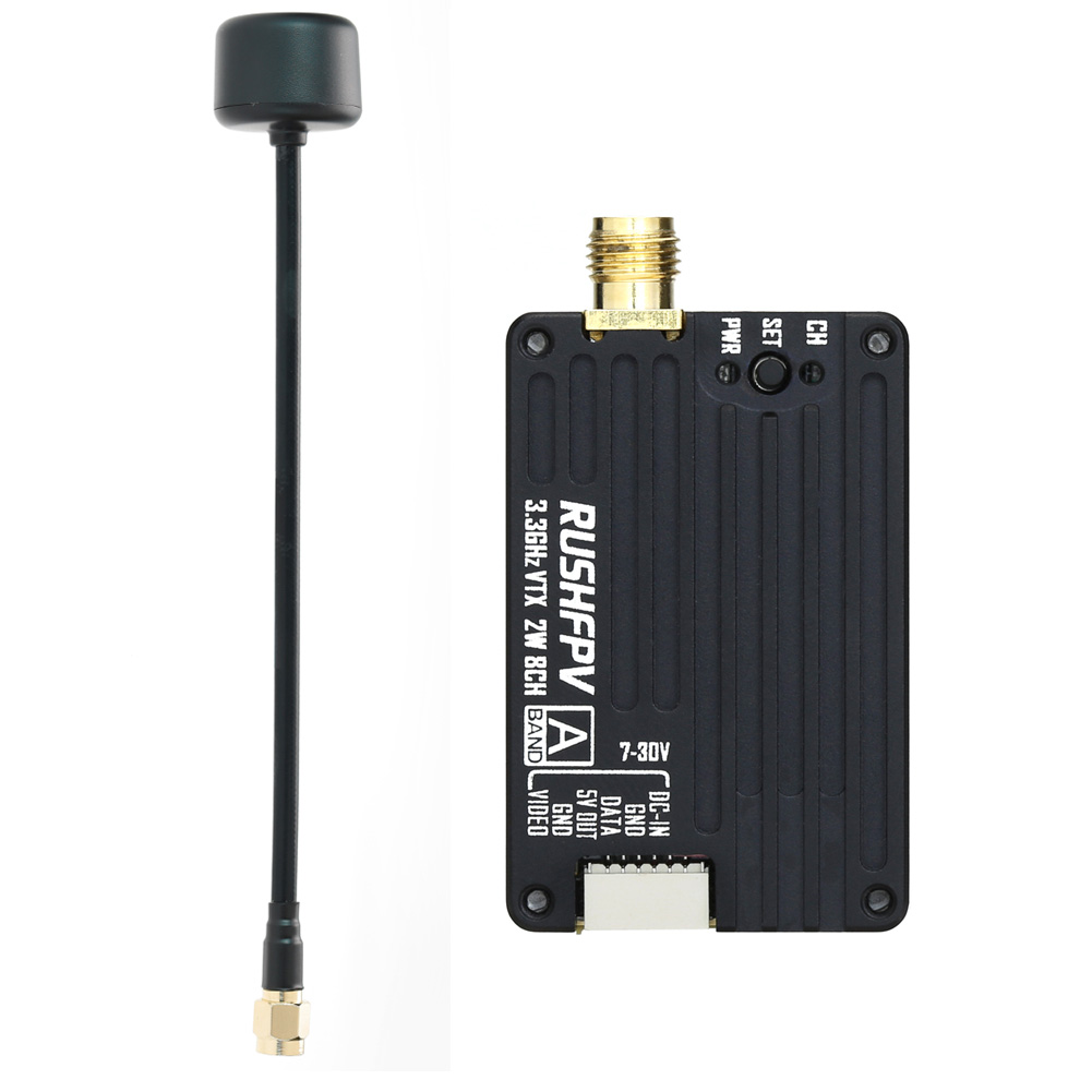 RUSHFPV 3.3G 2W VTX Transmitte - Drone Rc Transmitter And Receiver のレビューと価格