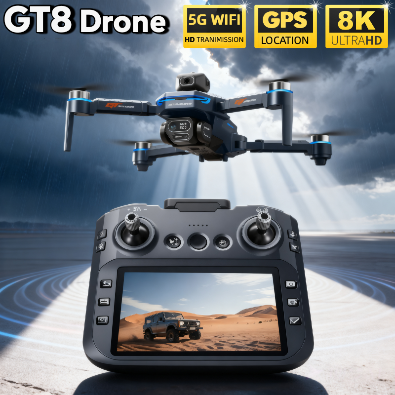 For Genuine GT8 Drone 4K Profe - Drone Gps Rc Tt36 のレビューと価格