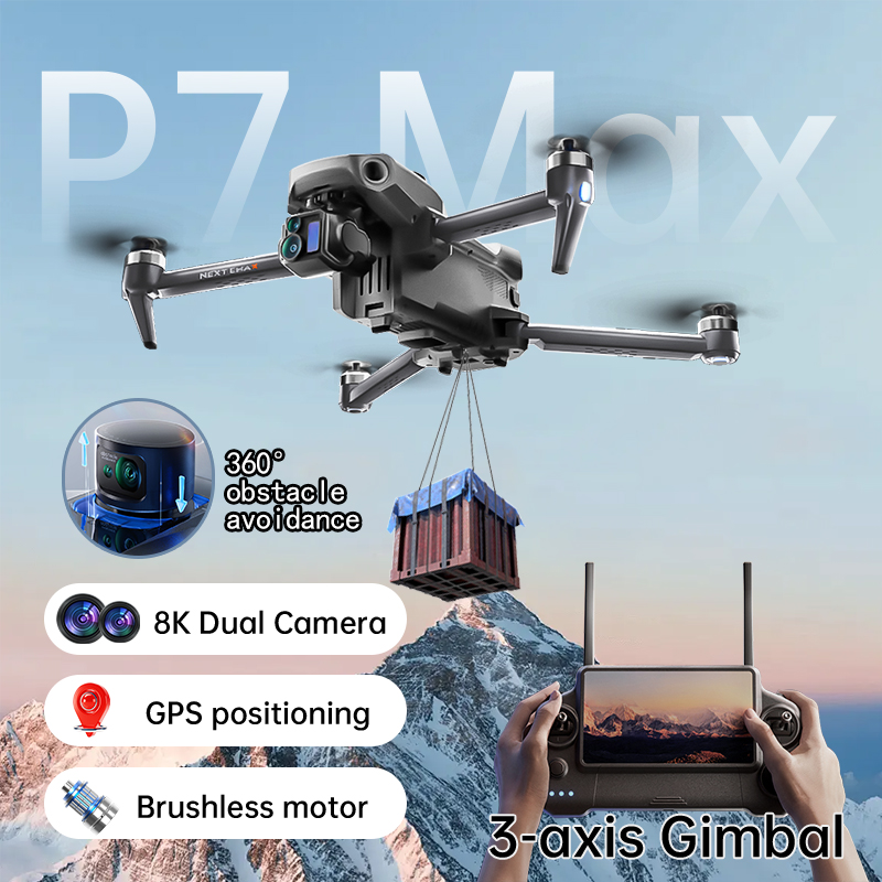NEW P7 Max Drone 8K Camera GPS - Drone Gps Rc Tt36 のレビューと価格