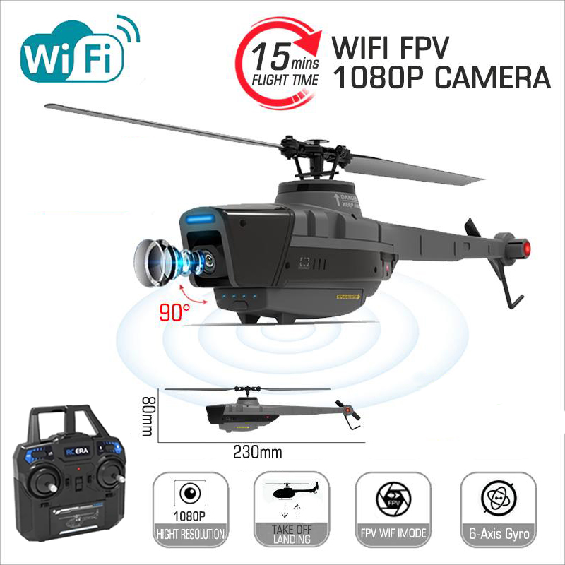 C128 2.4G RC Helicopter 4 Prop - Drone Rc Team City のレビューと価格
