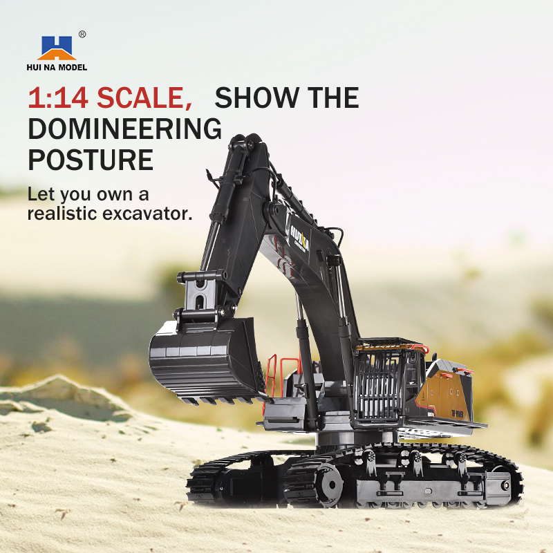 HUINA 1592 Alloy Excavator Tru - Drone Vera Rc のレビューと価格