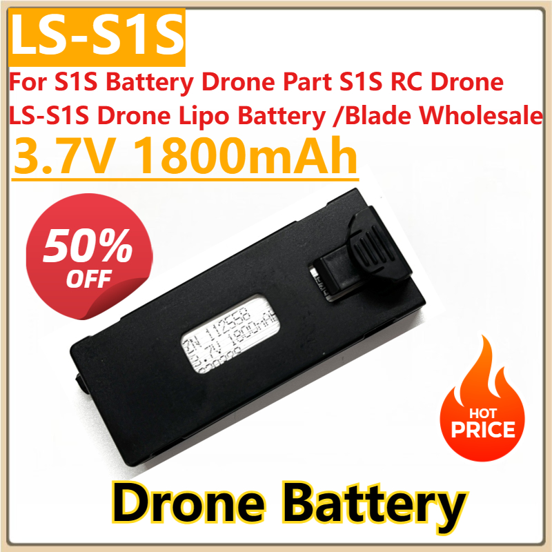 New 3.7V 1800mAh Replacement B - Drone Rc S1S のレビューと価格