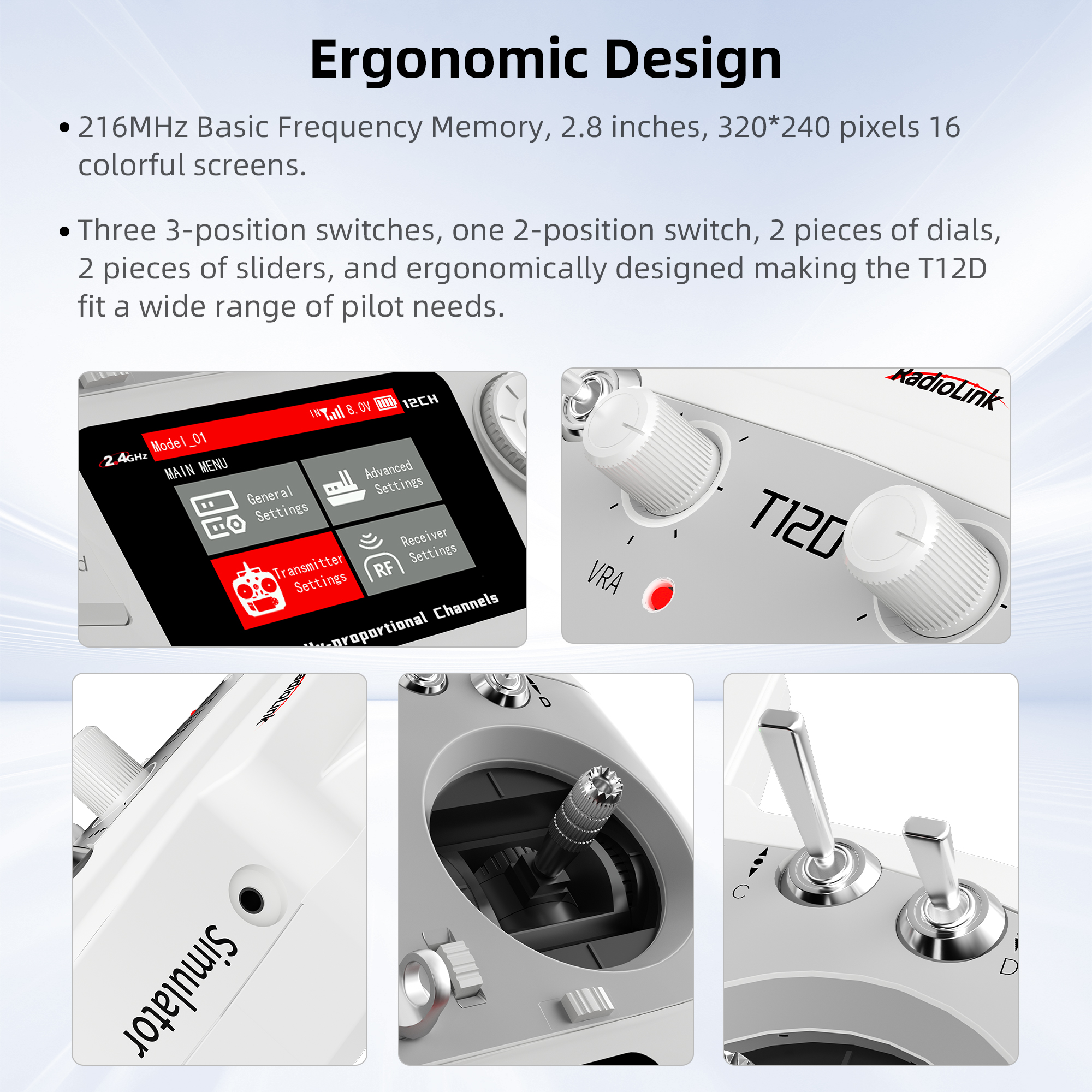 Radiolink T12D ELRS 12 Channel - Drone Rc Transmitter And Receiver のレビューと価格