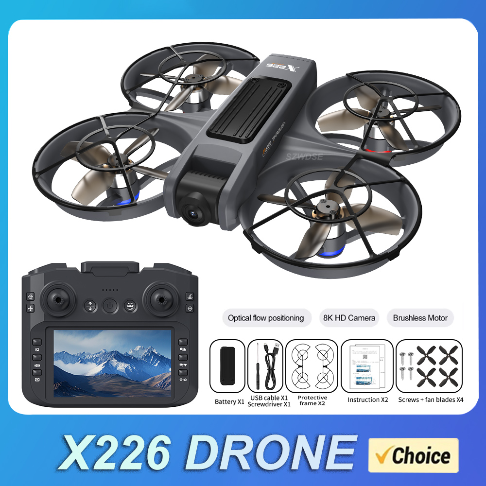 NEW X226 RC Drone 2.4G 5G WIFI - Drone Rc Plegable のレビューと価格