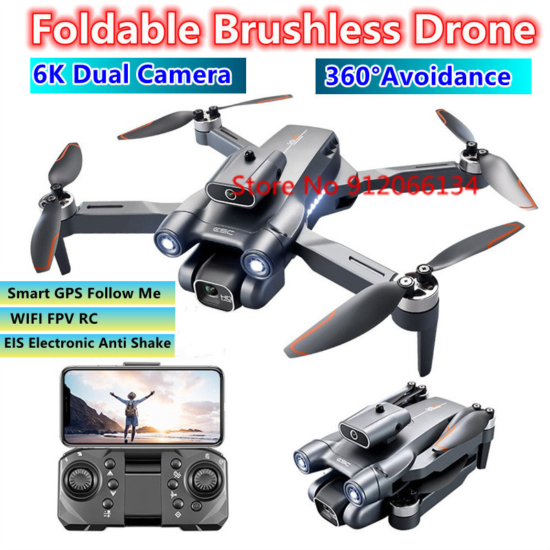 6K ESC Camera WIFI FPV Foldabl - Drone Rc S1S のレビューと価格