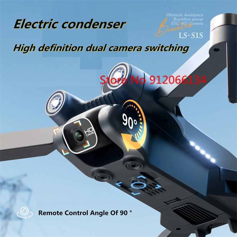 6K ESC Camera WIFI FPV Foldabl - Drone Rc S1S のレビューと価格