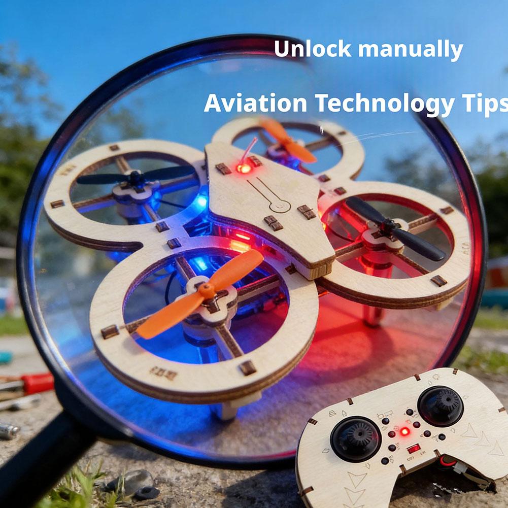 DIY Wooden RC Drone Quadcopter - Drone Rc Plegable のレビューと価格