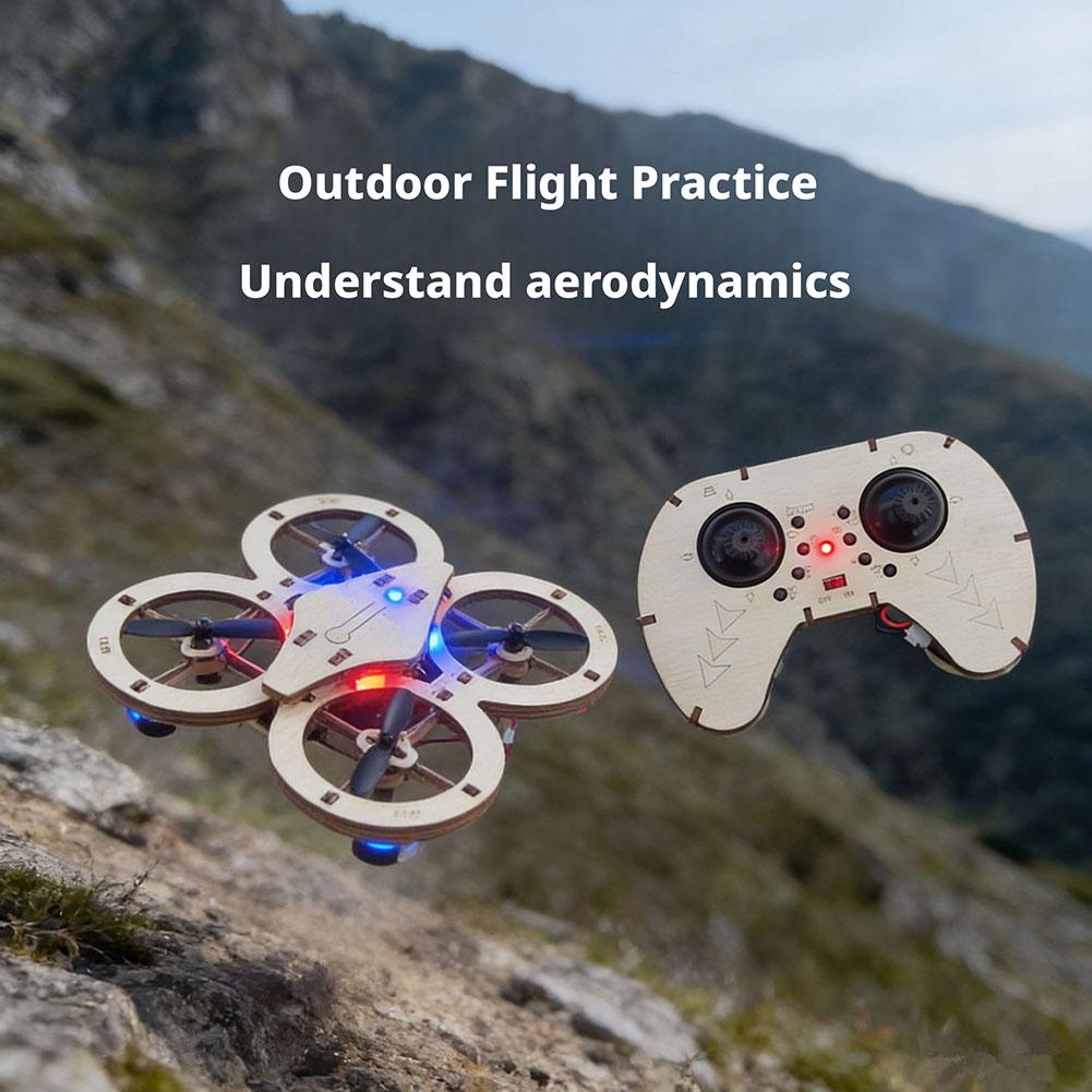 DIY Wooden RC Drone Quadcopter - Drone Rc Plegable のレビューと価格