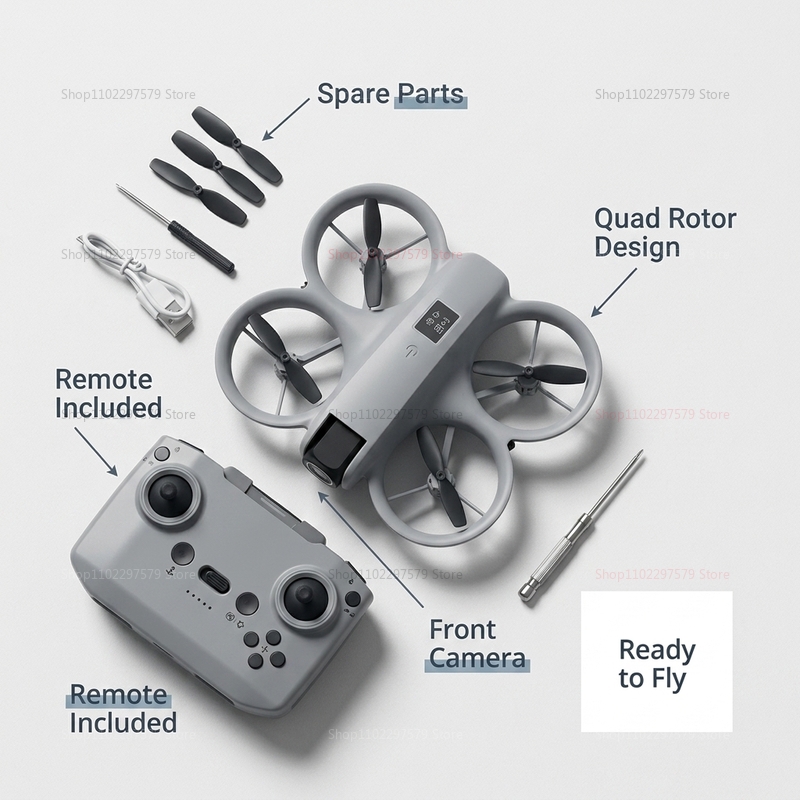 Mini Drone with 8K HD Camera F - Drone Rc Plegable のレビューと価格